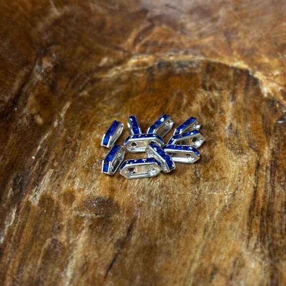 Rhinestone Bead Spacers/Bridges/Rondelle  (Fire Mountain Gems) (9 bags) - Picture 10 of 14